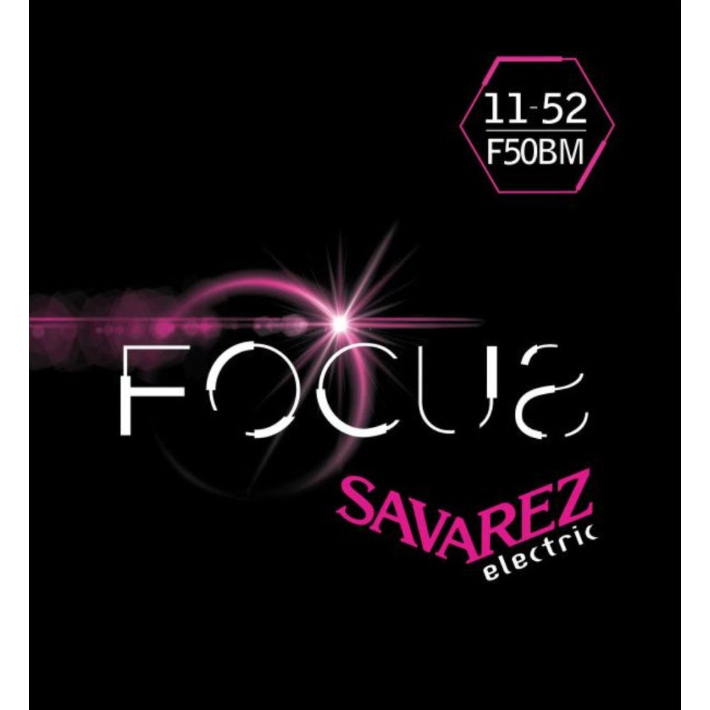 Juego Cuerdas Guitarra Electrica Savarez Focus F50BM 011-052