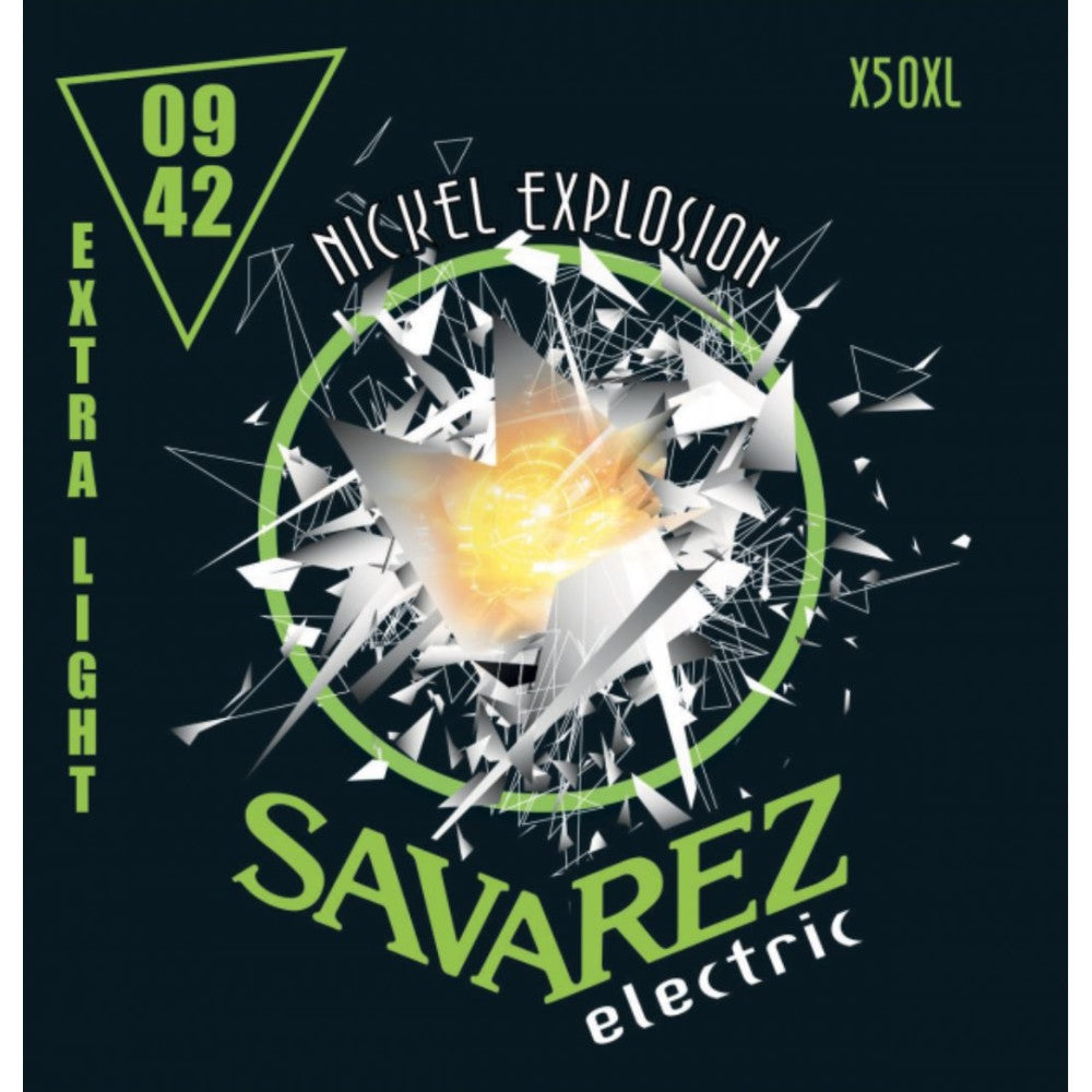 Juego Cuerdas Guitarra Electrica Savarez Explosion X50XL 009-042