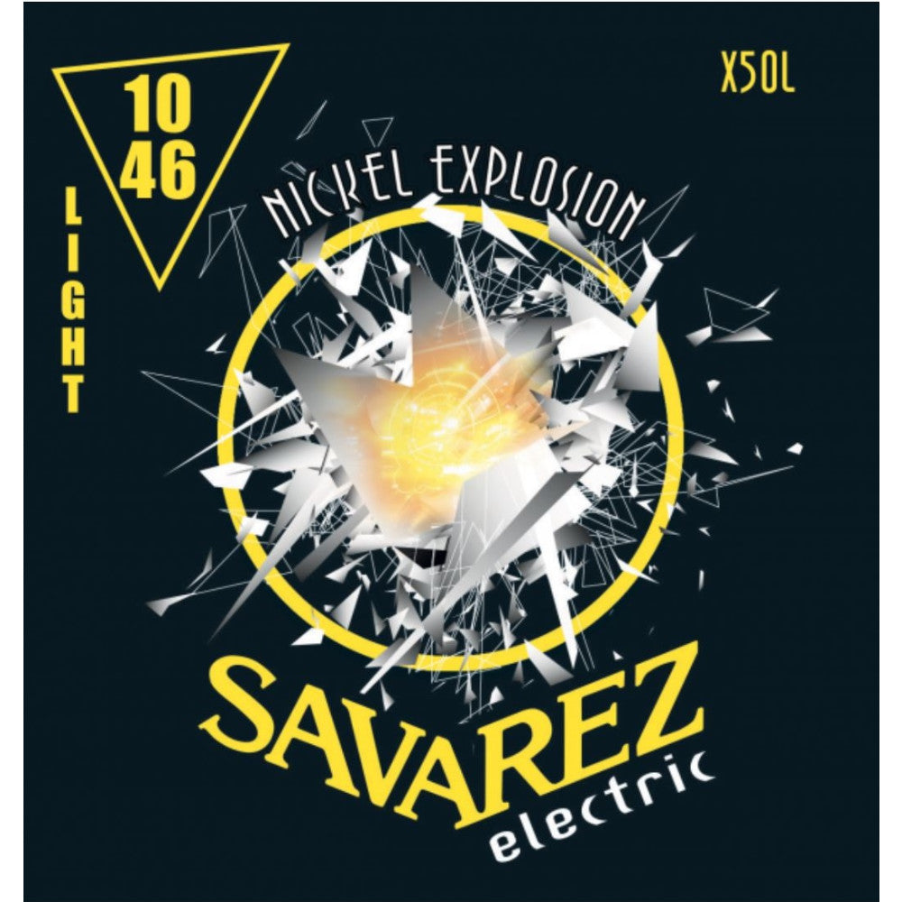 Juego Cuerdas Guitarra Electrica Savarez Explosion X50L 010-046