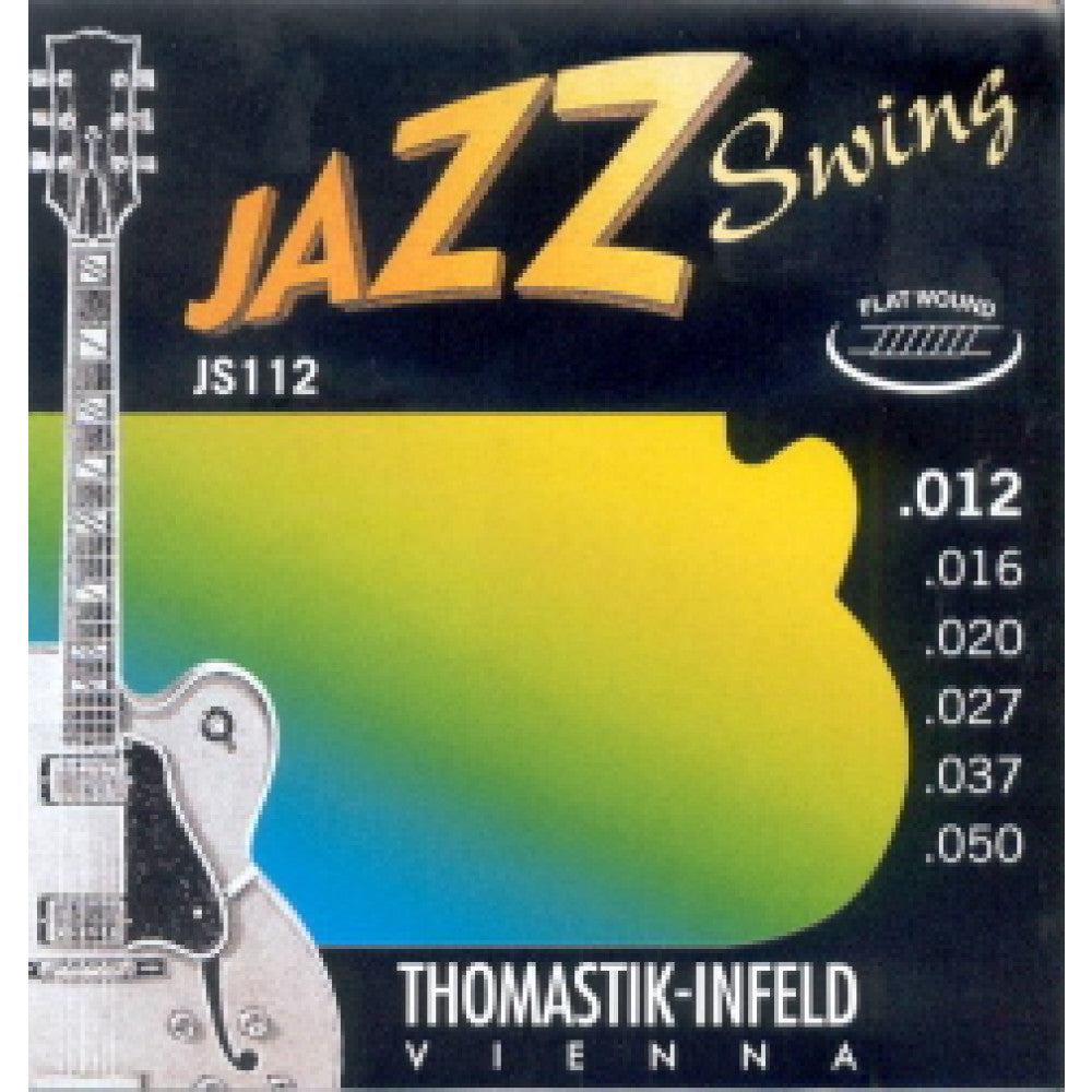 Juego Cuerdas Guitarra Electrica Thomastik Jazz Swing JS112 12-50