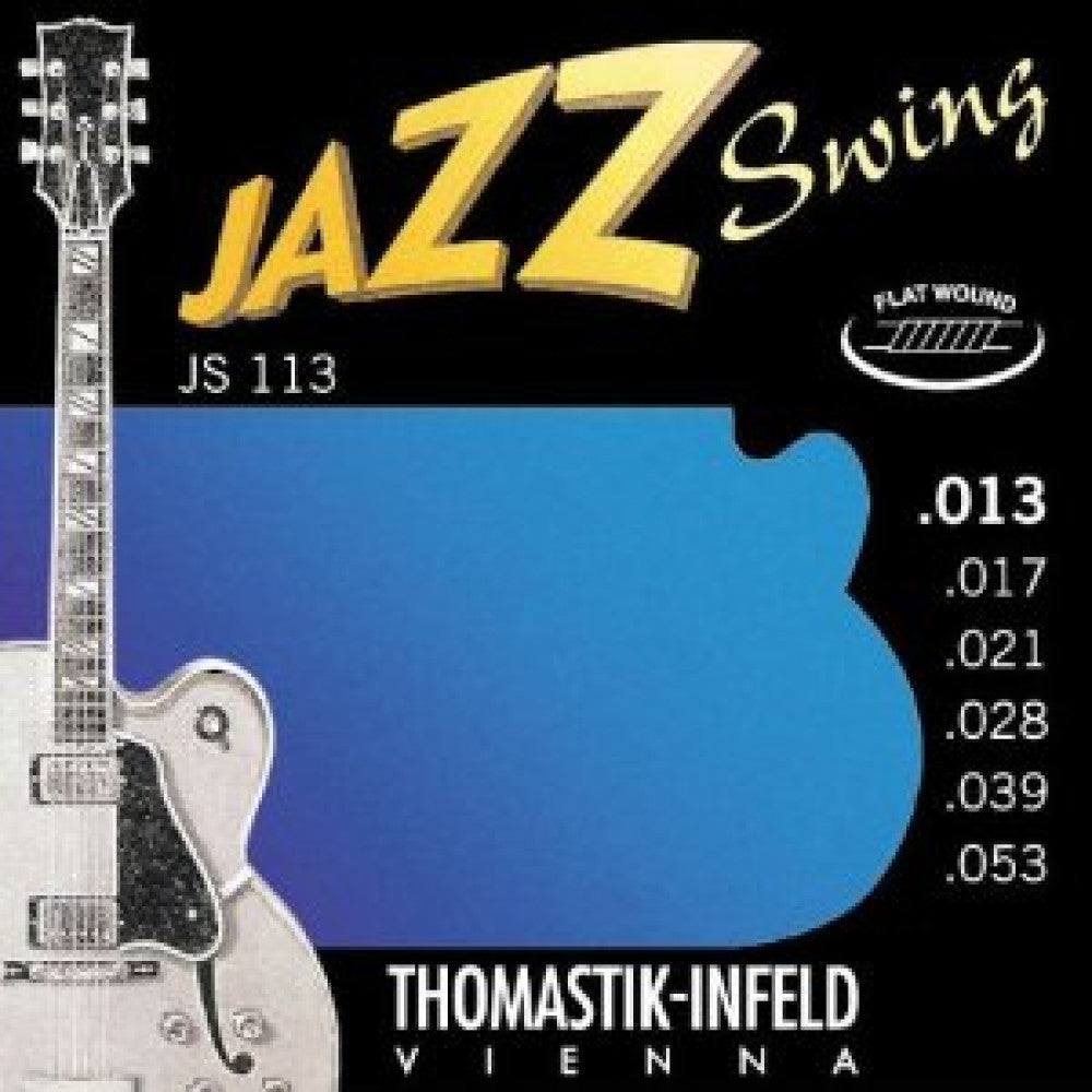 Juego Cuerdas Guitarra Electrica Thomastik Jazz Swing JS113 13-53