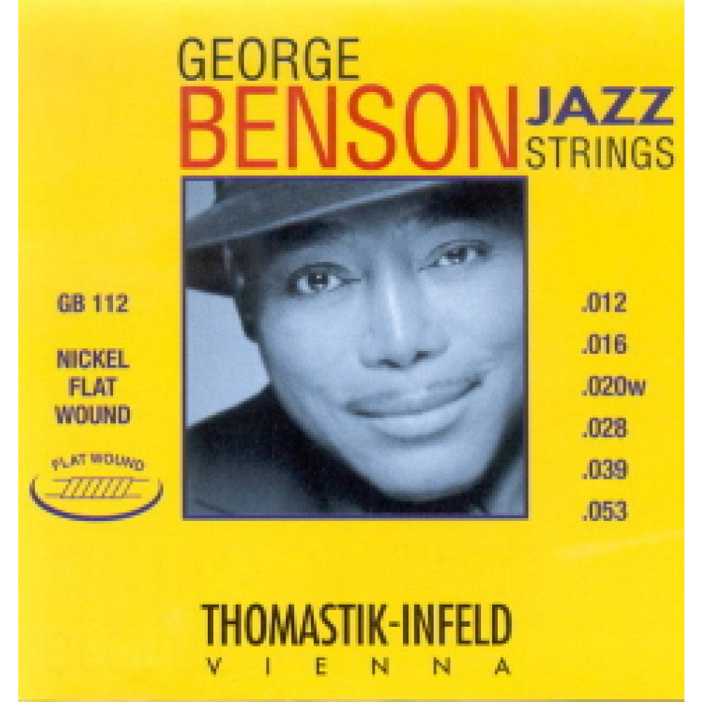 Juego Cuerdas Guitarra Electrica Thomastik George Benson GB112 12-53