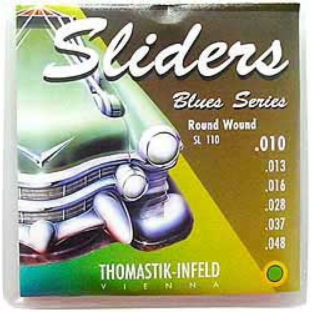 Juego Cuerdas Guitarra Electrica Thomastik Sliders SL110 10-48