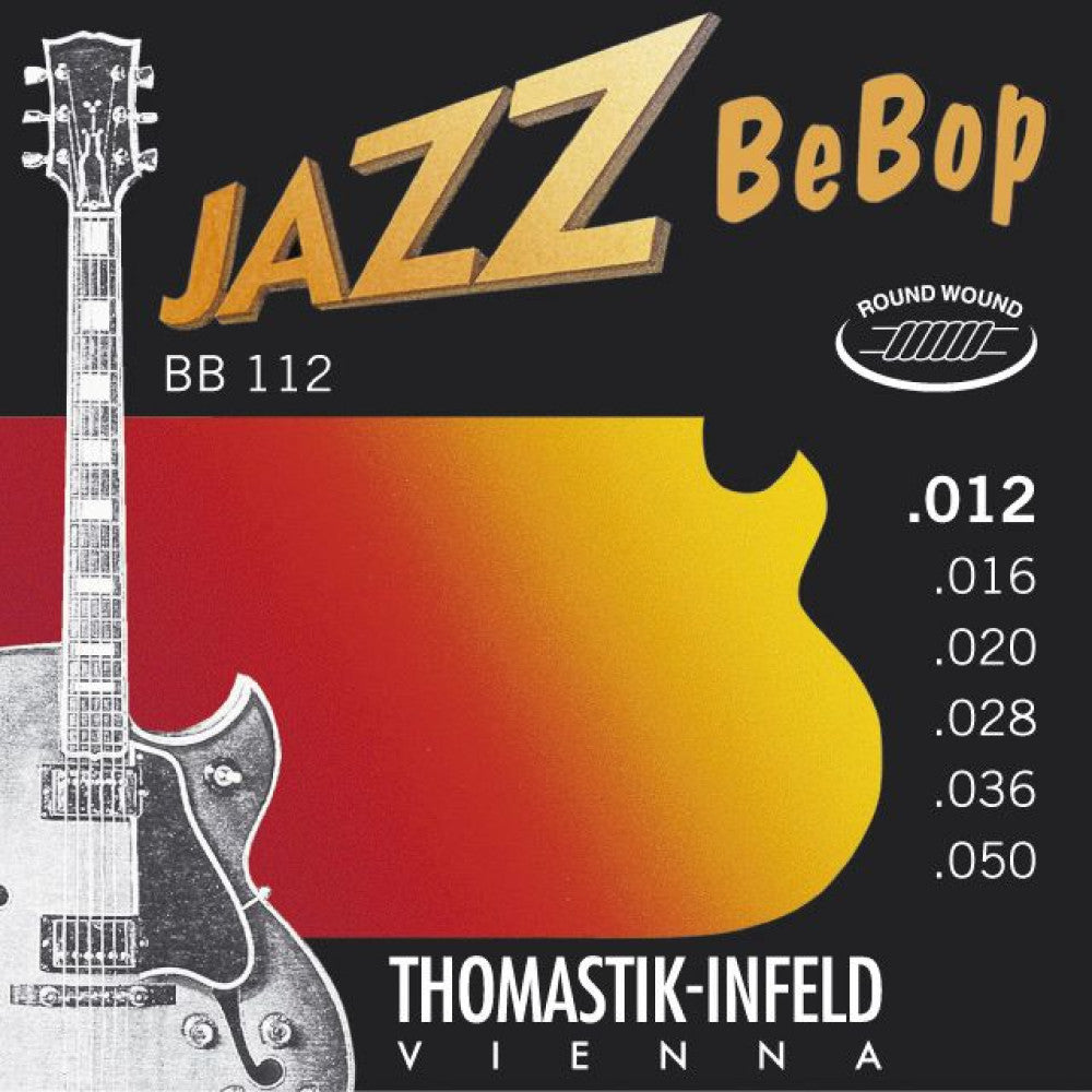 Juego Cuerdas Guitarra Electrica Thomastik Jazz Bebop BB112 12-50