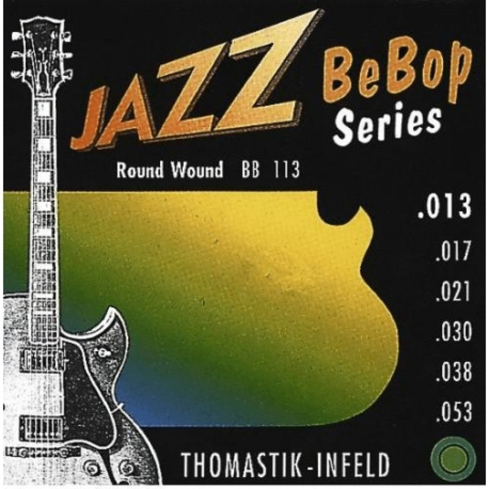 Juego Cuerdas Guitarra Electrica Thomastik Jazz Bebop BB113 13-53