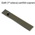 Lamina Carrillon Soprano Samba Sol Sostenido 1a Octava 3802SM