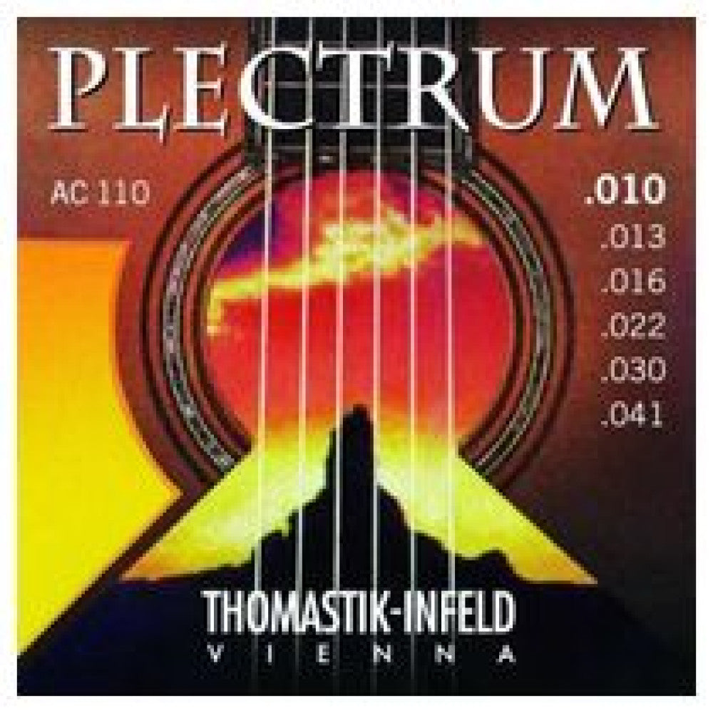 Juego Cuerdas Guitarra Acustica Thomastik Plectrum AC110 10-41
