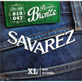 Juego Cuerdas Guitarra Acustica Savarez A130XL Bronze 010-047