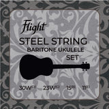 Juego Cuerdas Ukelele Baritono Flight FBSS-200