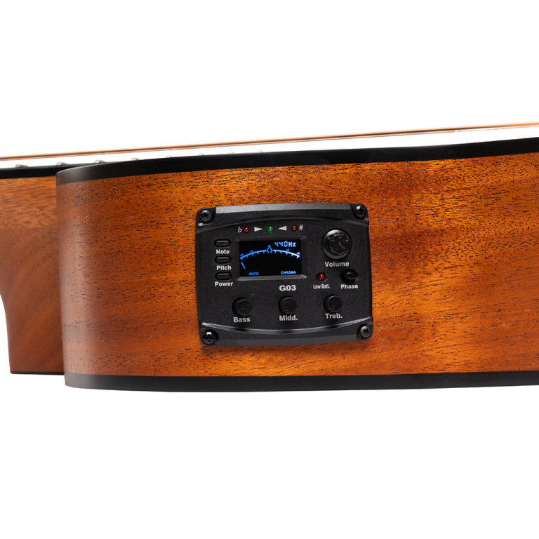 Guitarra Electroacustica Stagg SA25 ACE Auditorium Cutaway Tapa Abeto_07