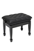 Banqueta Piano Hidraulica Concierto Stagg Negro Brillo Tapa Vinilo Negro PBH 850 BKP SBK_01
