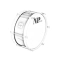 Bombo Charanga NP Chrome 50X20 cm, Silver Shell, Natural Hoops