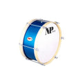 Bombo Charanga NP Crome 60X24 cm, Casco Azul, Aros Natural