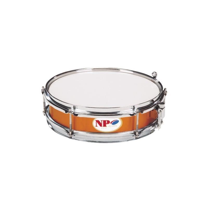 Caja Banda NP Crome Aluminio 30X09 cm, Casco Oro, Aros Metalicos