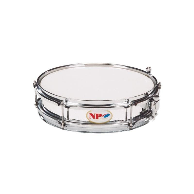 Caja Banda NP Crome Aluminio 33X09 cm, Casco Plata, Aros Metalicos