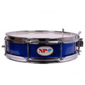 Caixa Banda NP Cromado Alumínio 35X09 cm, Casco Azul, Aros Metálicos