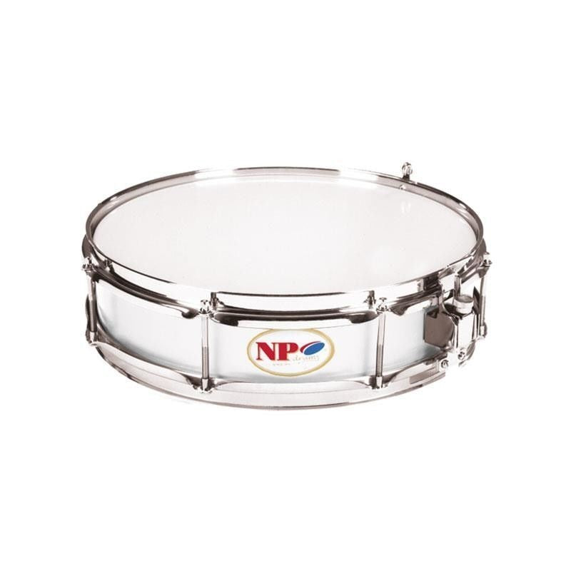 Caja Banda NP Crome Aluminio 35X09 cm, Casco Plata, Aros Metalicos