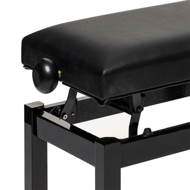 Banqueta Piano Stagg Negro Brillo Tapa Vinilo Negro PB36 BKP SBK_03