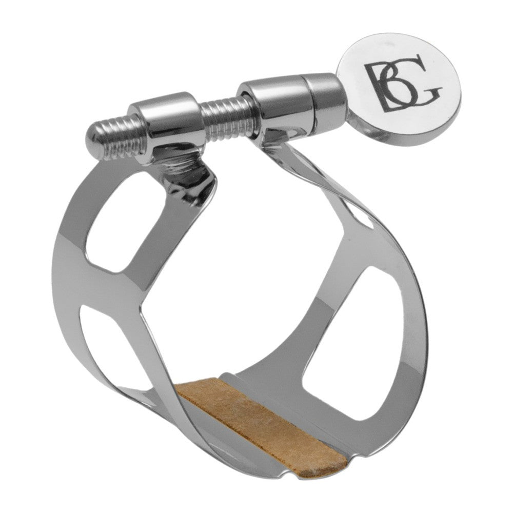 BG Tradition Bass Clarinet Ligature Silver-Plated L-90