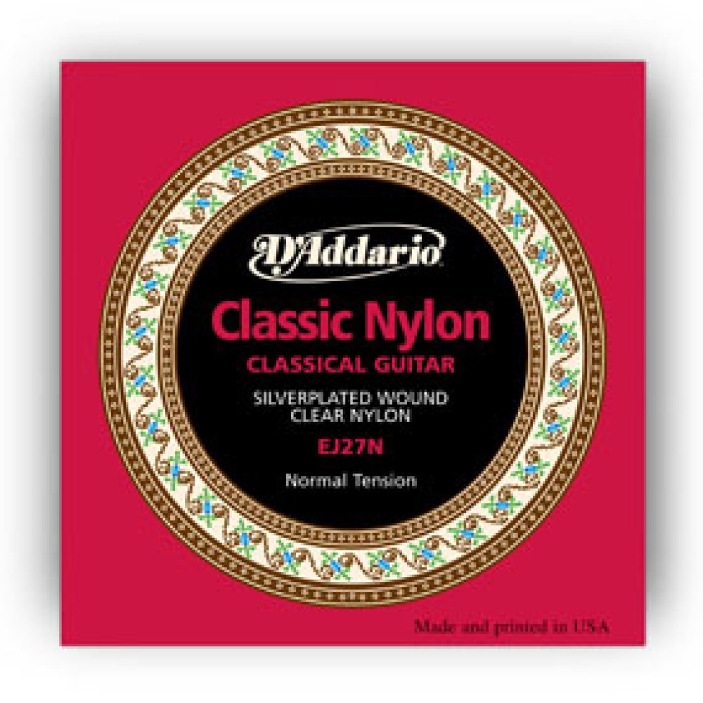 D'Addario EJ27N Student Classical Guitar Strings Set