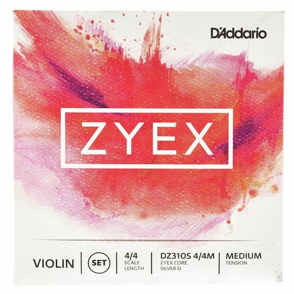 Juego Cuerdas Violin 4/4 D'Addario Zyex DZ310S (Plata)