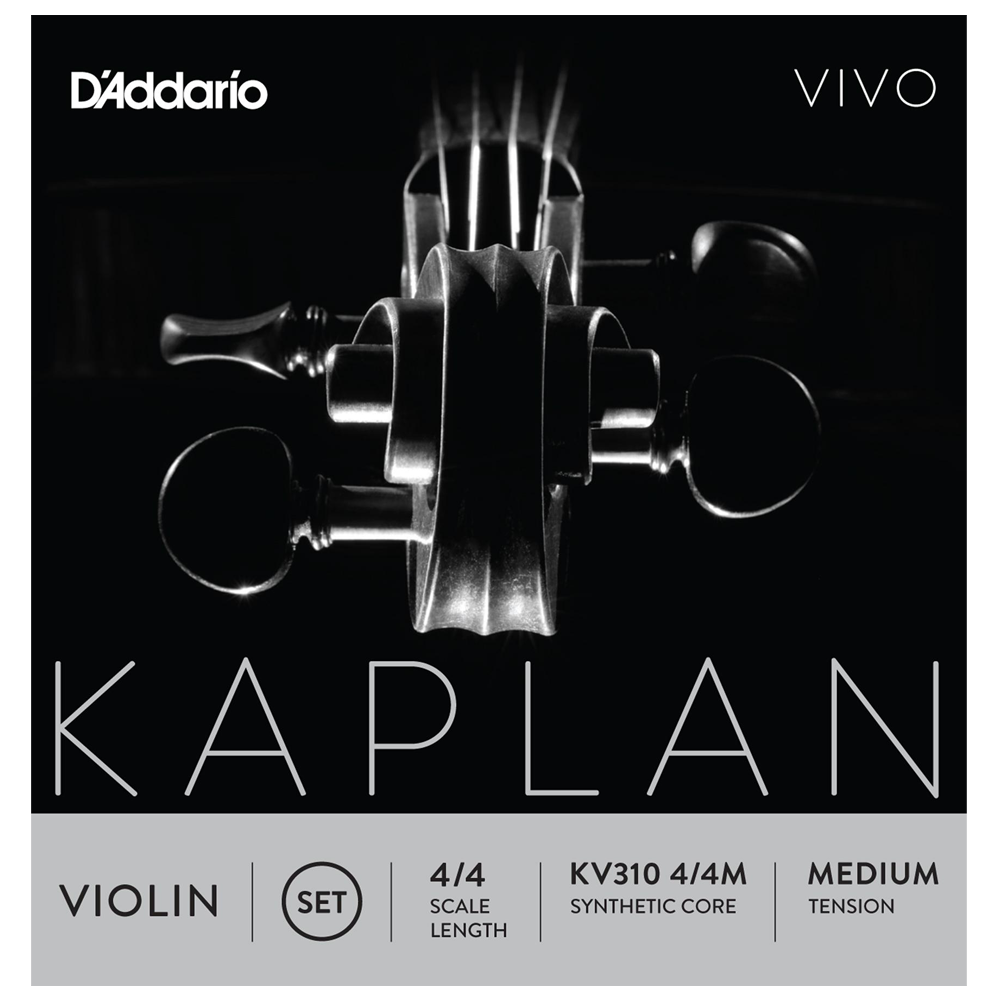 Juego Cuerdas Violin 4/4 D'Addario Kaplan Vivo KV310