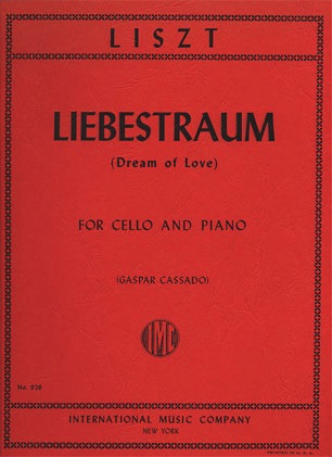 Liebestraum (Dream of Love) para Violonchelo. Liszt, F.