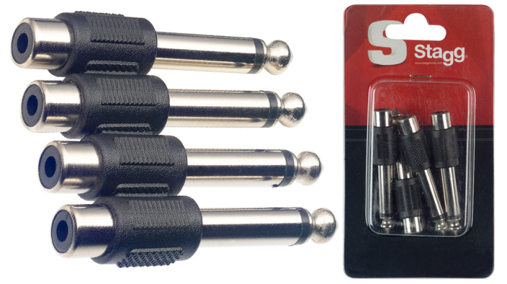 Cable Adaptador Stagg Jack - RCA AC-PMCFH