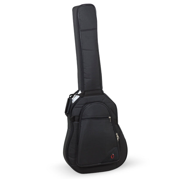 Funda Guitarra Acustica SuperJumbo 10mm Ortola Ref. 53SJ Mochila Negro