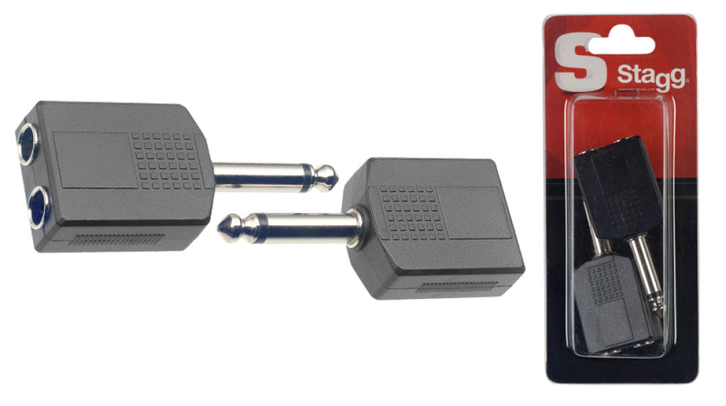 Adaptador JACKJACK Stereo a Mono