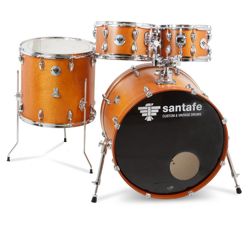 Set Bateria Santafe 20x17/16x15/12x7/10x7" Compact Negro SC0008