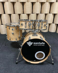 Set Bateria Santafe 20x17/16x15/12x7/10x7" Compact Natural SC0008