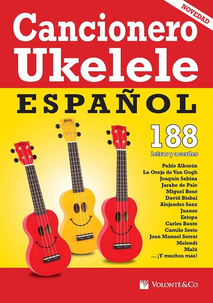 Cancioneiro Ukulele Espanhol. AA.VV