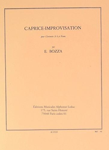 CapriceImporvisation. Bozza, E.