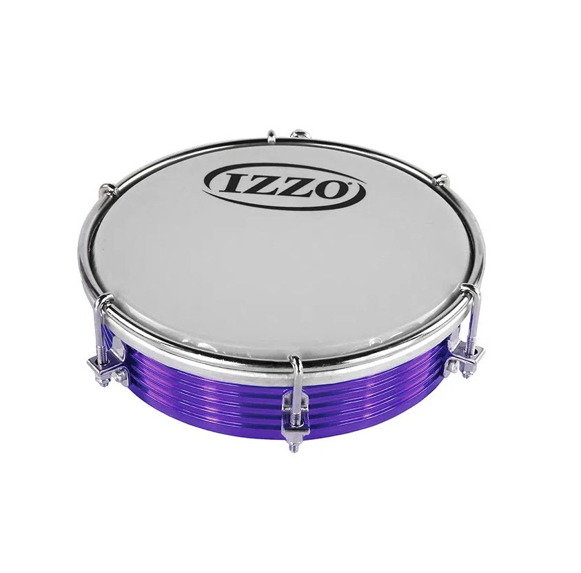 Tamborim Aluminio Morado Izzo 6" Ref. IZ3462