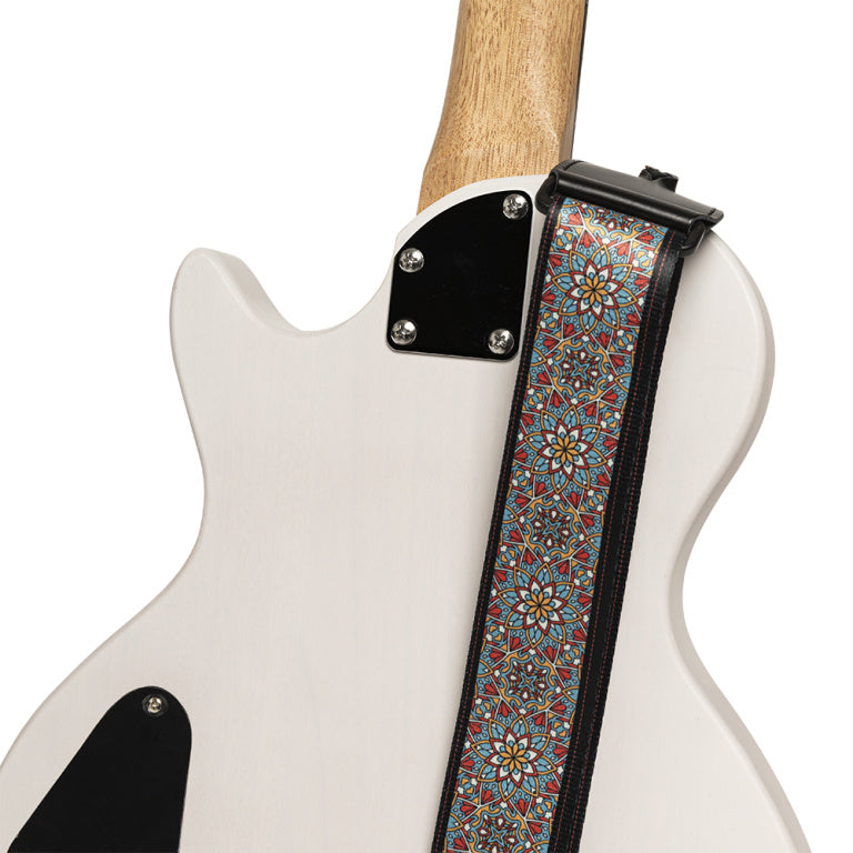 Correa Guitarra Stagg Mandala Azul - vista 4