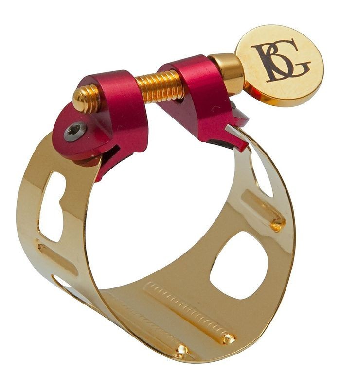 Abrazadera Saxofon Tenor BG Dúo Chapada Oro LDT-1