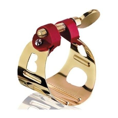 Abrazadera Saxofon Tenor BG Dúo Chapada Oro LDT-1