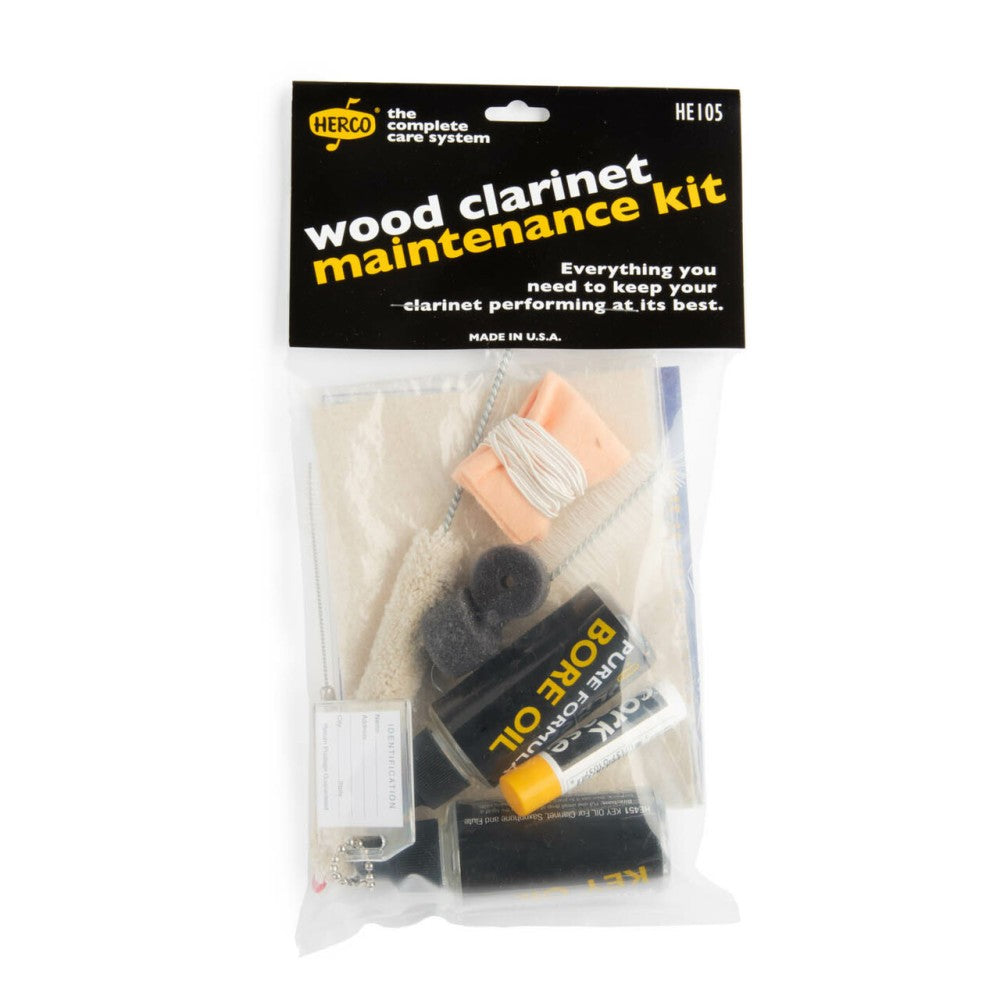 Kit mantenimiento Dunlop Clarinete Madera HE105