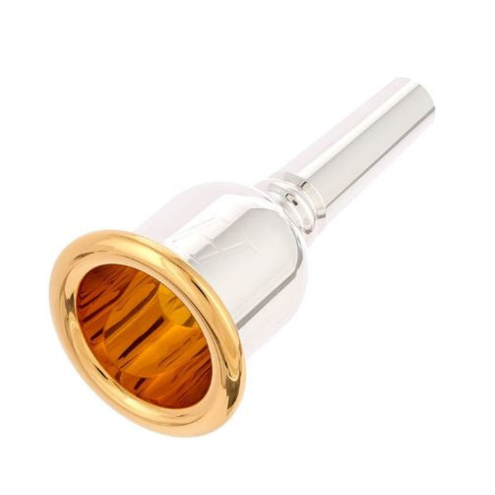 Bocal para Tuba Denis Wick Heritage 31865L Prateado e Dourado