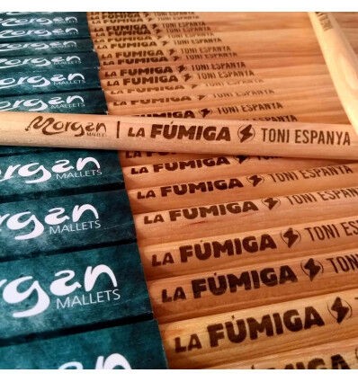 Baquetas Caja Morgan Mallets LA FUMIGA 7A