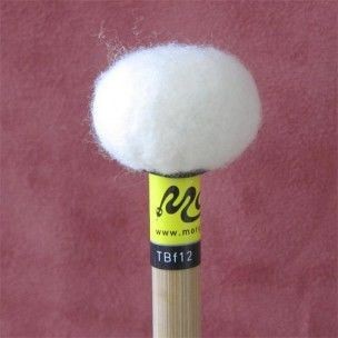 Baquetas Timbal Morgan Mallets Profesional Bambu TBF12 Medium Hard