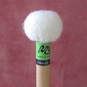 Baquetas Timbal Morgan Mallets Profesional Bambu TBM32 Hard