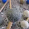 Baquetas Vibrafono Morgan Mallets Profesional VP11 Medium Hard