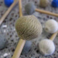 Morgan Mallets Professional Vibraphone Mallets VP13 Medium Soft (2 Pairs)