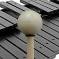 Baquetas Xilofono Morgan Mallets de Caucho XM11 Medium Hard