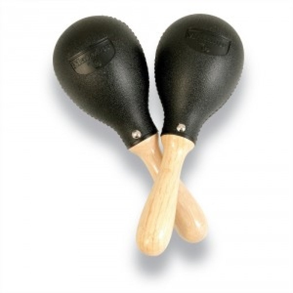 Par Maracas Jale Colegial Plastico Negras