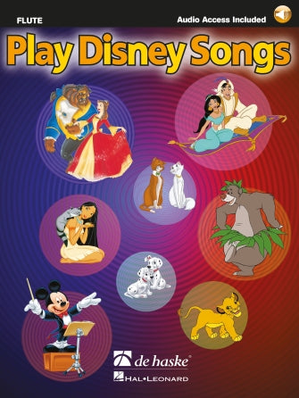 Play Disney Songs, Flauta, Audio Incluido