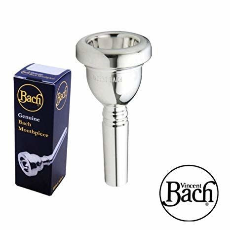 Boquilla Trombon Bach 5G Tuberia Ancha 341. Plateada
