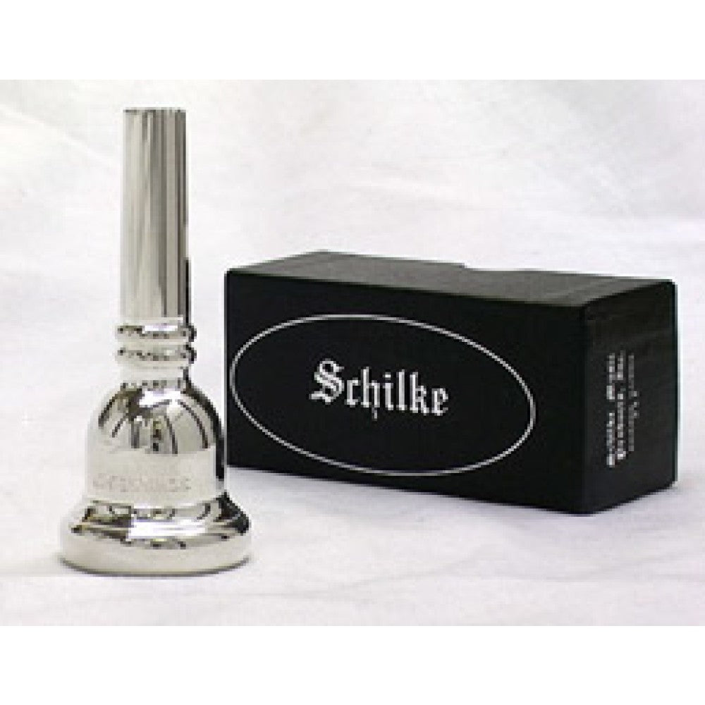 Boquilla Trombon Schilke Bajo Tuberia Ancha 5559 Plateada